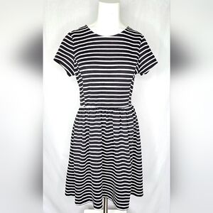 Peter Som‎ for DesigNation Striped Fit & Flare Dress Size M NWOT